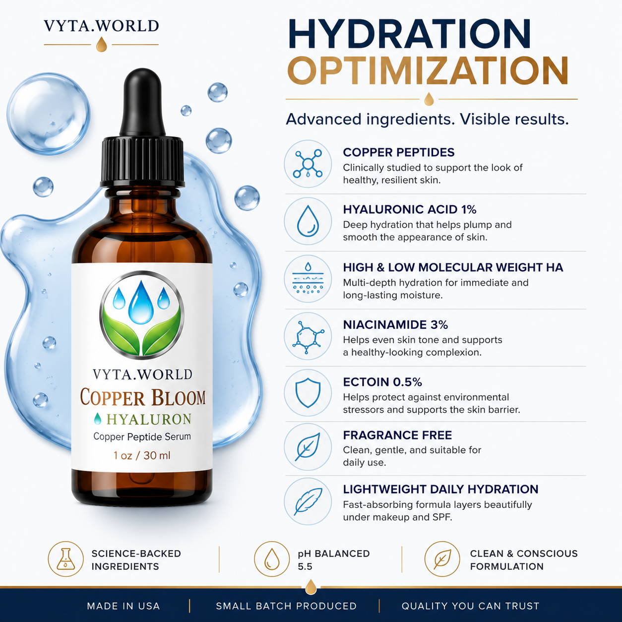 Copper Bloom + Hyaluron